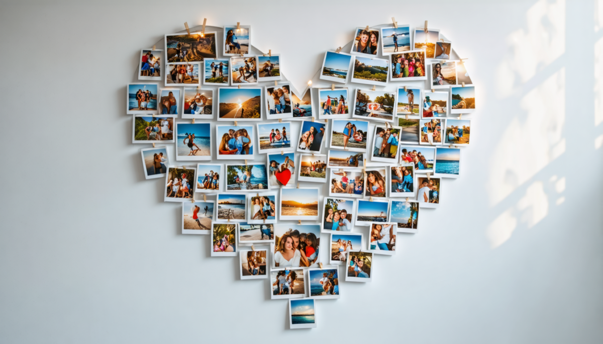 découvrez comment créer un montage photo en forme de cœur pour sublimer vos souvenirs précieux. une idée originale et touchante pour personnaliser vos photos et immortaliser vos moments d'émotion.